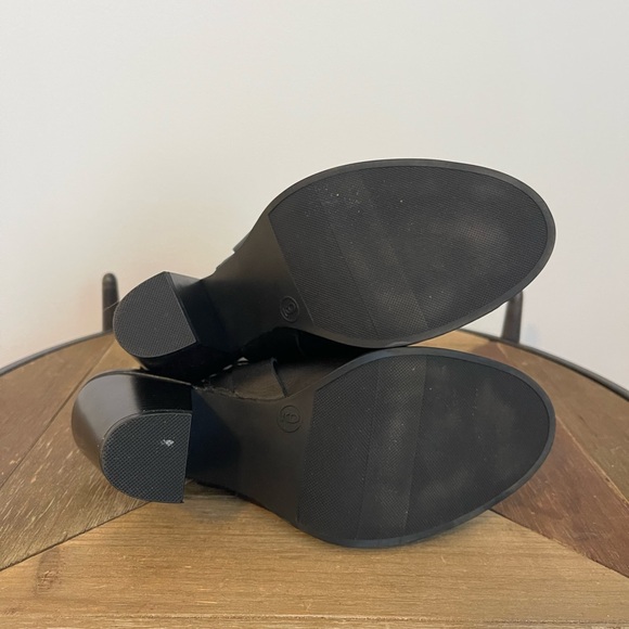 Moto Heeled Booties - Picture 6 of 7